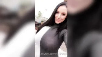 Angela White  Cute harlot masturbating pussy