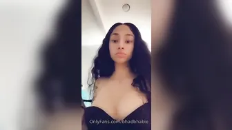 Bhad Bhabie onlyfans Blissful babe twirls a huge ass