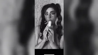 Kristen Hancher onlyfans Black-haired curvy masturbates shaved cunt