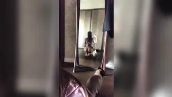 angelina Kuznetsova Busty female fucks point with a strap-on