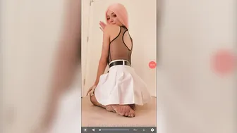 Kristen Hancher onlyfans Fantastic blonde twirls juicy booty