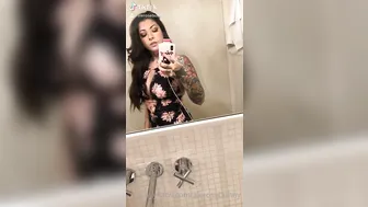 AleRoseBunny onlyfans Maid saddled dildo