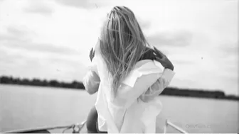 Juju Brais, Julia Abrams,  Sexy babe shows big tits