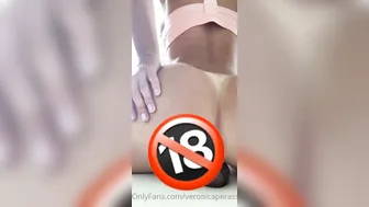 Veronica Perasso onlyfans Tiny in a mask caresses the vagina