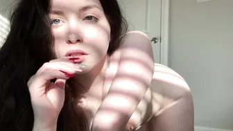 Kas, Skyiiah, itskasxo, itskaslol, sky wallace, skywallace onlyfans Gorgeous lady caresses pussy through panties