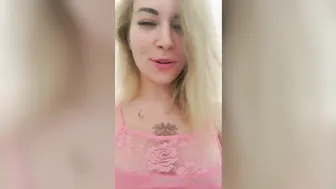 Alinity, Natalia Mogollon. Twitch personality onlyfans Skinny chick masturbates through her pussy panties