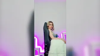 Alinity, Natalia Mogollon. Twitch personality onlyfans undressed in front of the camera