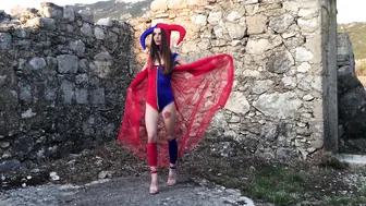 Alina, Emily Poker home sucking and fucking