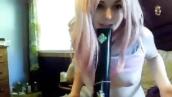 lsdnymphbunny Cute passion is naughty with sex toys
