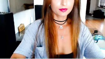 locaporti Naughty nipple performs a light striptease