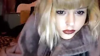 ezraskye bitch in red lingerie