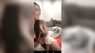Alex Mucci onlyfans Two sluts fuck with lucky