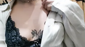 Yummy Yum Yum Lace princess passionately undresses on camera