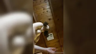 Stella Violet, stellaviolet, stellavioletxx Naughty chick gets nude and jerks off