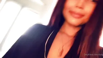 Sarrah, neko, sarrahneko Gorgeous girl dancing bright striptease