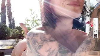 Kayla Lauren, kaylalaurenofficial Lustful babe caresses shaved pussy