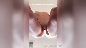 Karli Mergenthaler, karlimergenthaler Luxurious prostitute fucks herself in the ass