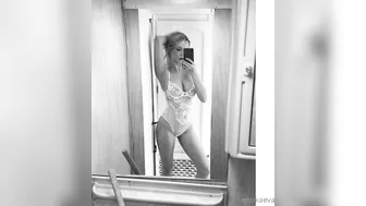 Ekaterina Enokaeva,  cutie removes clothes