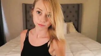 Maddie Springs, maddsprings, maddiesprings Cute passion gently caresses boobs