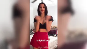 Karli Mergenthaler, karlimergenthaler Busty teen fucking pussy with fingers