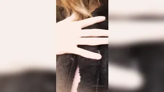 Blanc Noir, blancnoir, miss noir xx, izzy xx Crazy beauty gently fucks vagina