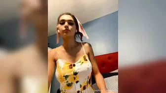 Amira Brie, Princess Amira B, brieamira Sexy schoolgirl posing in a mini skirt