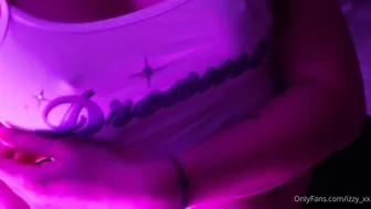 Blanc Noir, blancnoir, miss noir xx, izzy xx Busty babe masturbates her penis