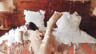 Trish Collins pornhub Sweet bitch massages breasts