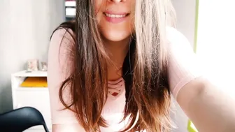 Trish Collins pornhub Gorgeous wench caresses intimate places