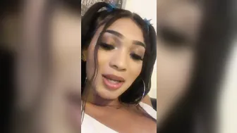 Edwina Isaacs (edwinacarlaisaac) onlyfans caresses pussy through panties