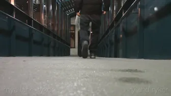 Mya Lane pornhub shakes tits at the stove