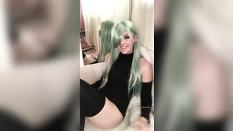 Feya Fern (feyafern aka Ittybittykath) onlyfans Teen girl fucks cunt with sex toy