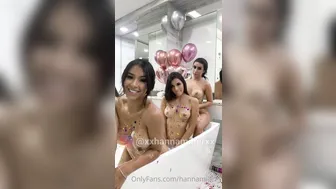 Hanna Miller onlyfans Tattooed lady jerks off pussy and moans