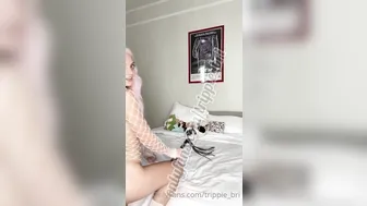 trippie bri, trippie gets squirt