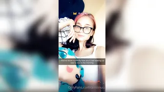 amiiinuu onlyfans Naughty trash screeches like a bitch on a mate during vaginal masturbation