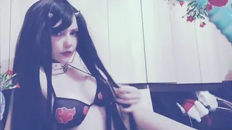 Shirayuki  Busty bitch shows her body