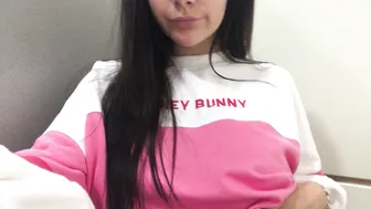 Bunnyrosex onlyfans Bitch in stockings tightly hammering herself with a bottle