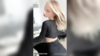 Lola Bunny (lolabunnytape) onlyfans Cute lady undresses in front of the camera