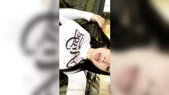 ChristineBabyyy onlyfans Expressive swell performs crazy dance