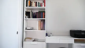 Ashley Alban onlyfans Bitch with huge booty caresses hairy cunt