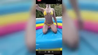 The Real BrittFitt onlyfans Wonderful davalka masturbates pussy phallus