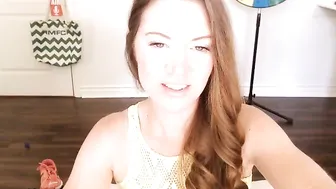 nevamore sucks rubber penis