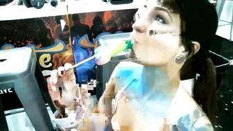 harderdaddy666 caresses pussy in the pharmacy