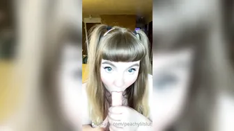 peachylilslut onlyfans Bitch with big ass turns on chic body 2022 cam show