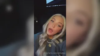 Abby Rao aka abbyrao onlyfans Blissful female fucks wet pink hole with 2022