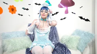 Jewelz Blu aka jewelzblu onlyfans Glass sex toy in my pink hole part1