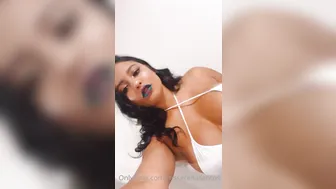 Serena Santos aka msserenasantos onlyfans Skillful woman gently pulls wet pink hole