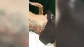 Blac Chyna aka msblacchyna onlyfans Babe in stockings fucks ass