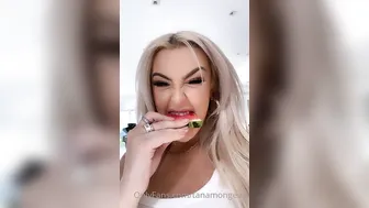 Tana Mongeau onlyfans Gorgeous mare erotic undresses