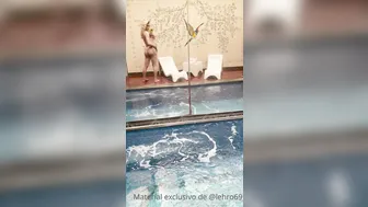 Leticia Rodrigues aka lehro69 onlyfans Oil show with a beautiful scrawny girl